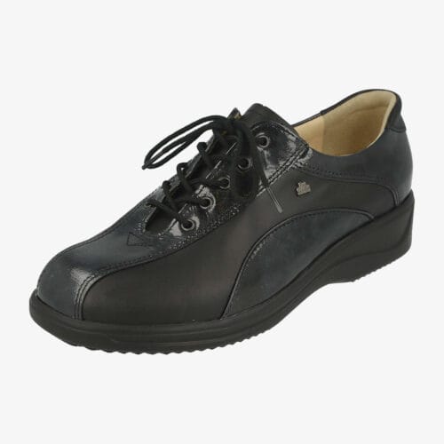 OVIEDO nero/schwarz Knautschlack/NappaSeda