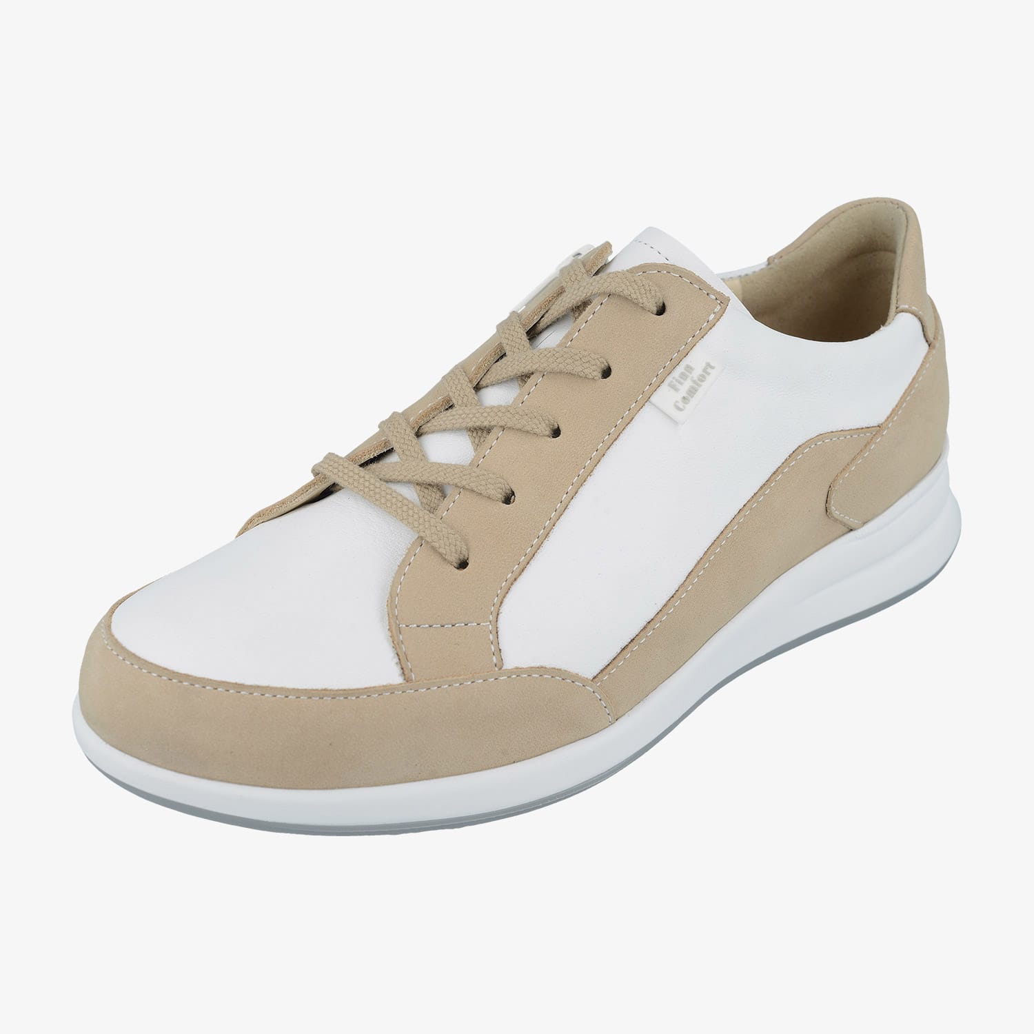 PRATO FinnMellow ivory/weiss Nubuk/Nappa mit RV innen