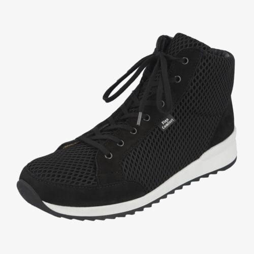 LINARES schwarz Nubuk/Skipper (Lederfutter)