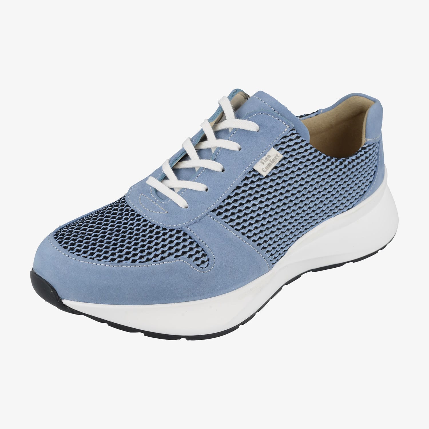 LEGANES blue/sky Nubuk/Koza