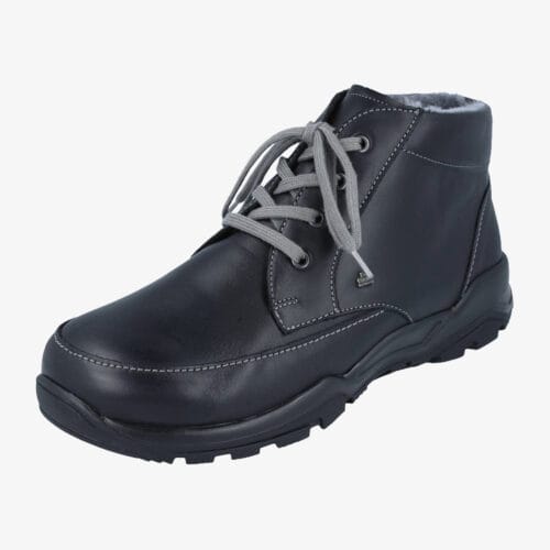 AIBLING schwarz Nappa (Lammfellfutter)