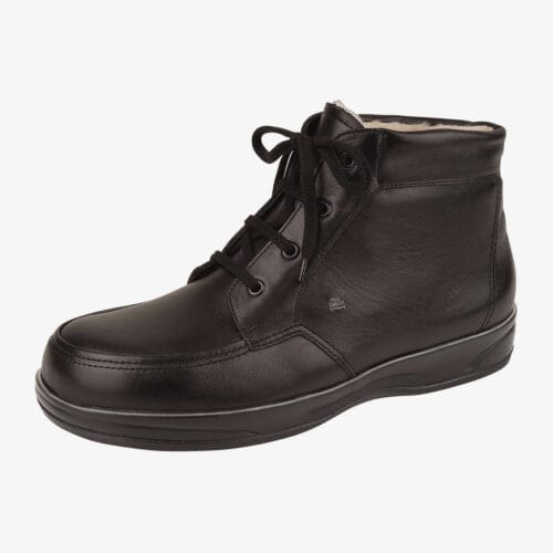 GRENOBLE schwarz Nappa (Lammfellfutter)