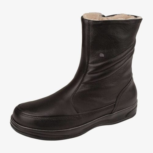 CORTINA schwarz Cordoba (Lammfellfutter)