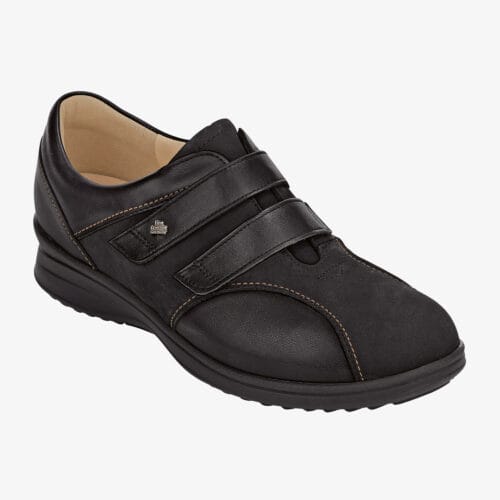 LÜTTICH FinnStretch schwarz Nubuk/Stretch/NappaSeda
