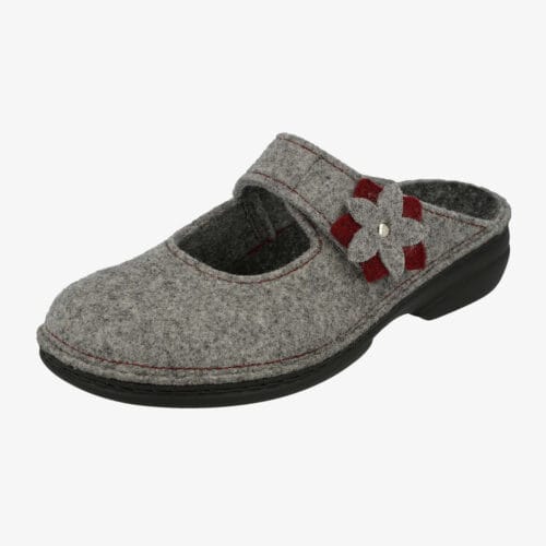 ARLBERG lightgrey/cassis Wollfilz Filz-Bettung