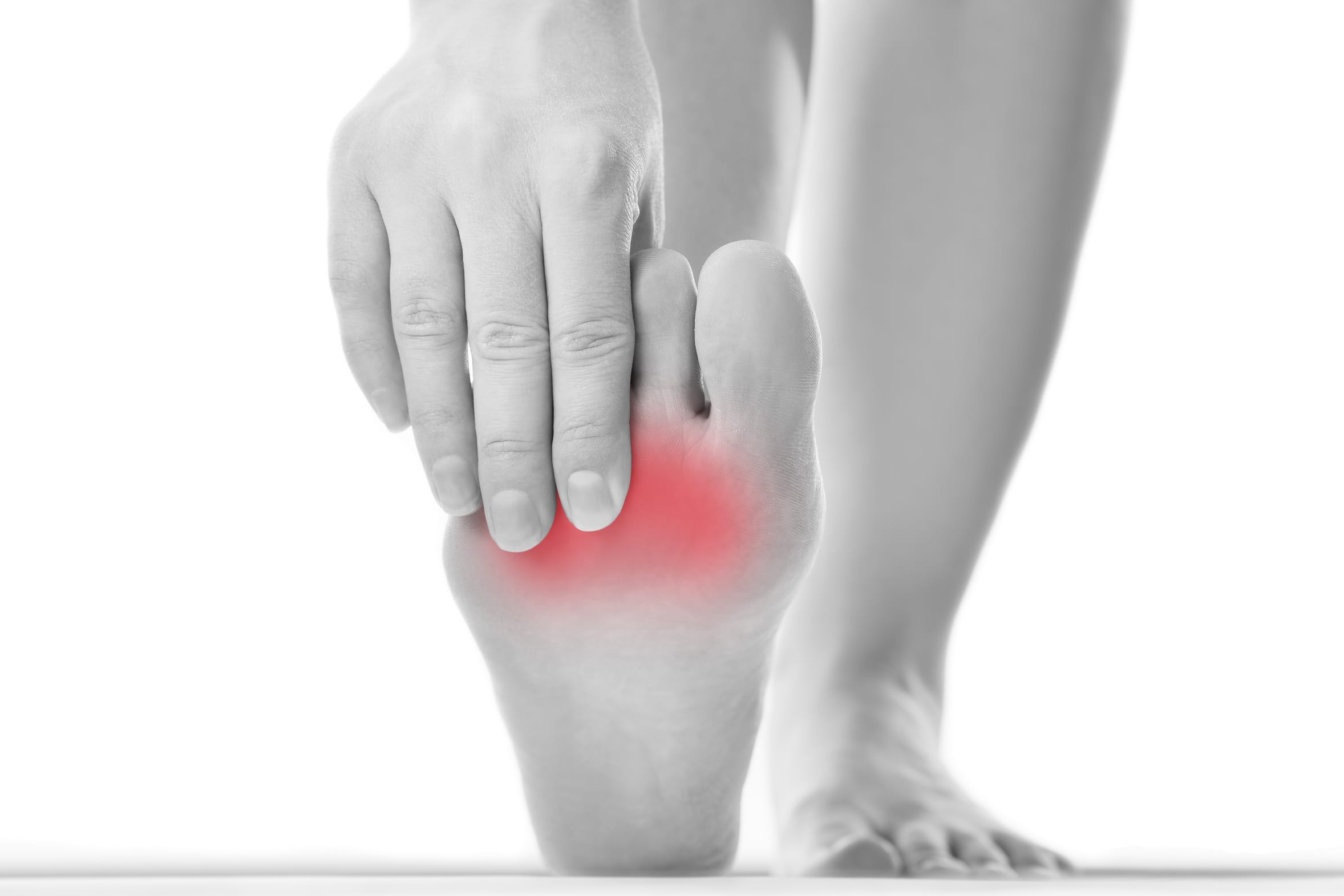 Pain in the female foot